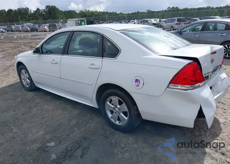 2011 Chevrolet Impala Lt из США, поврежденный, VIN 2G1WG5EKXB1198454